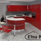 cucina rotonda Rossa offerta promozione 1